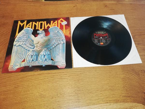 Manowar Battle Hymns 1982 Liberty EMI 1A 064-400103 Europäische Pressung NM/VG+